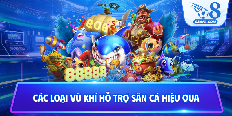 Các loại vũ khí hỗ trợ săn cá hiệu quả