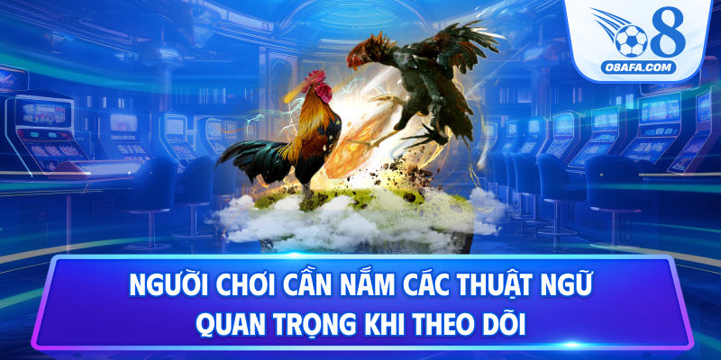 Người chơi cần nắm các thuật ngữ quan trọng khi theo dõi
